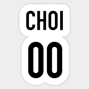 Choi Jersey Sticker